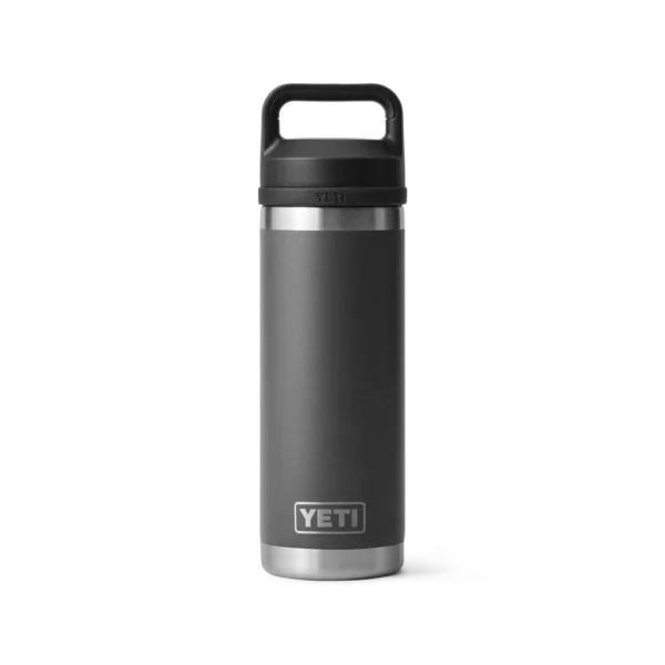 Fourth Element - YETI 18oz Bottle - Charcoal_Front Fourth Element - YETI 18oz Bottle - Charcoal_Front