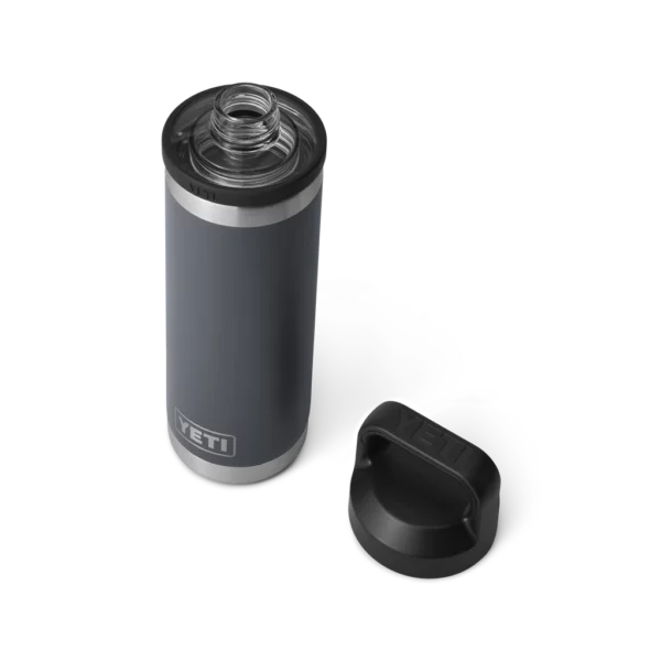 Fourth Element - YETI 18oz Bottle - Charcoal_Open Fourth Element - YETI 18oz Bottle - Charcoal_Open