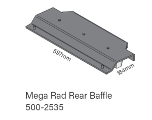 Metro Top Baffle - 2015 Mega Rad Rear
