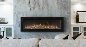 Ambe Linear Deep 50inch Electric Fireplace