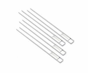 BROIL KING SKEWERS - DUAL PRONG SS - 4 PCS - SS