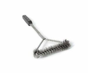 BROIL KING GRILL BRUSH - TRI-HEAD - TWISTED SS