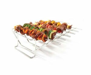 BROIL KING RIB/SKEWER RACK - REVERSIBLE - SS