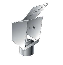 Wagener Directional Cowl 150mm flue
