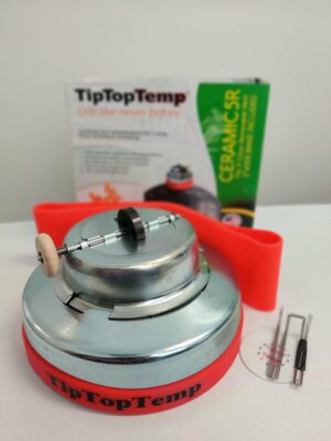 TTTR5 130mm Vent Controller: Kamado Incl 2"Band
