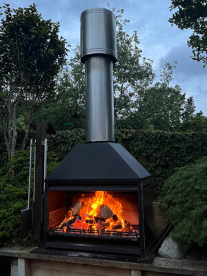 Metro Fires Outdoor 1200 Braai Fireplace Only