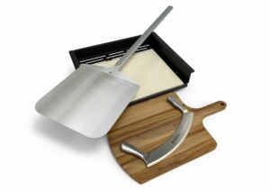 Metro Outdoor Pizza Pack - 1200 Pizza Rack, Cutter, Stone, Peel & Paddle