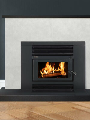 Metro LTD Smart Insert Firebox / Fascia HT Metallic Blk (2 items)