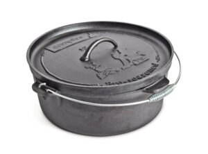 Campfire Dutch Oven Pre-Seasoned 9Qt