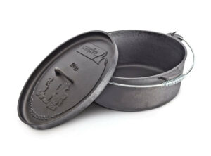 Campfire Dutch Oven Pre-Seasoned 12Qt