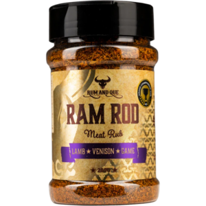 Rum & Que Ram Rod Rub Plastic Shaker (200g)