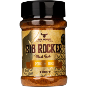Rum & Que Rib Rocker Rub Plastic Shaker (200g)