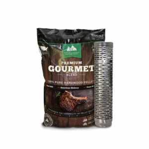 GMG Thin Blue Smoke Tube Combo Pack With Gourmet Blend Pellets