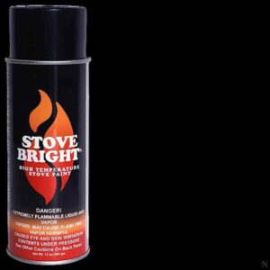 Stovebright Aerosol Flat Black
