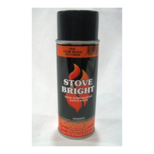 Stovebright Aerosol Satin Black (1990)