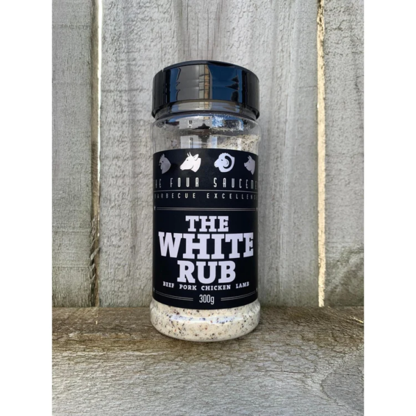 TheFourSaucemanWhiteRub300gTWR300.png