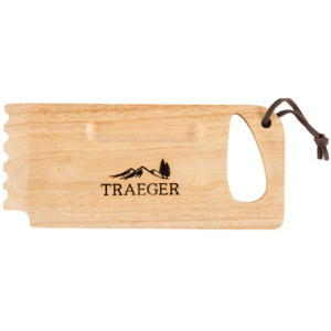 Traeger Wooden Grill Grate Scrape