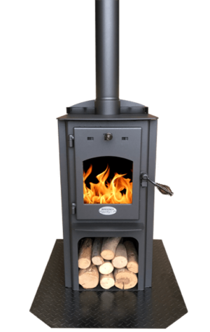 Wagener Sparky CA Firebox 7kw HT Painted Met Blk