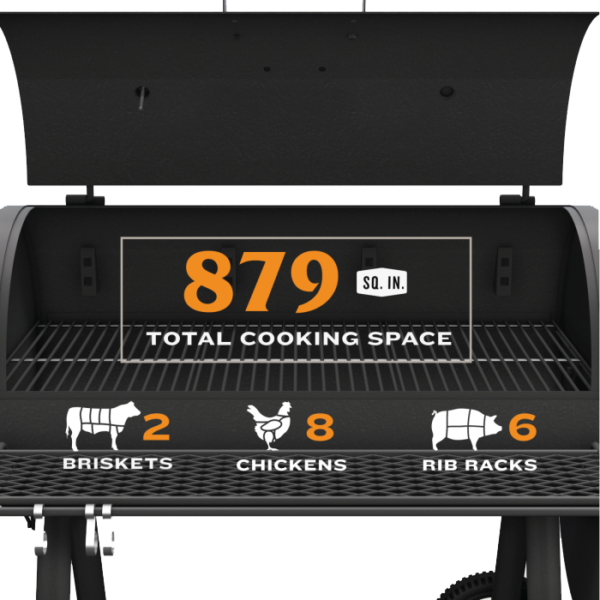 Oklahoma Joes New Highland Offset Smoker 24203001 5 Oklahoma Joes New Highland Offset Smoker 24203001 5