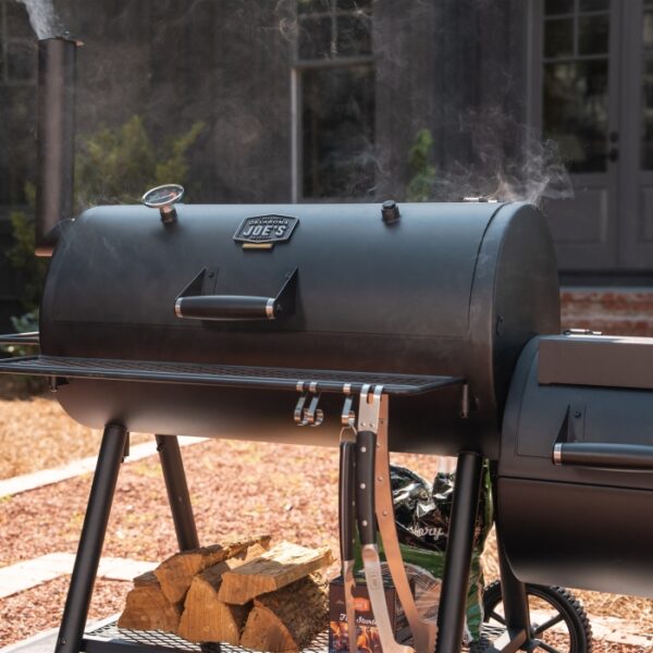 oklahoma Joes New Highland Offset Smoker 24203001 7 oklahoma Joes New Highland Offset Smoker 24203001 7