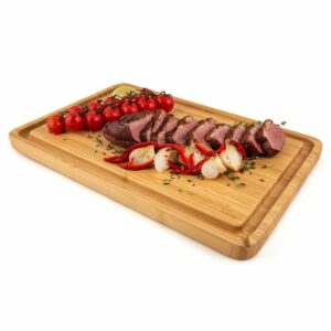 BROIL KING CUTTING/ SERVING BOARD- BARON- BAMBOO