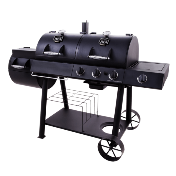Oklahoma Joes Longhorn Combo Charcoal Gas Smoker and Grill 21209029 1 Oklahoma Joes Longhorn Combo Charcoal Gas Smoker and Grill 21209029 1
