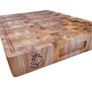 Rural Butcher Mahogany Butchers Block 600x450x75