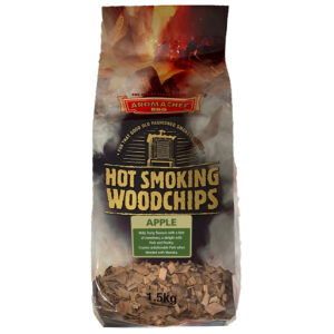 APPLE WOODCHIPS     1.5KG SMOKEHOUSE