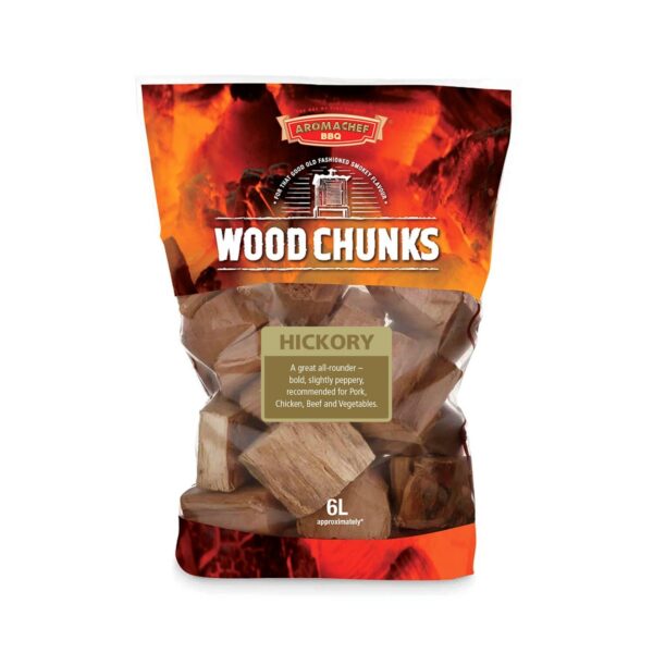 BBQ Wood Chunks Hickory 6L