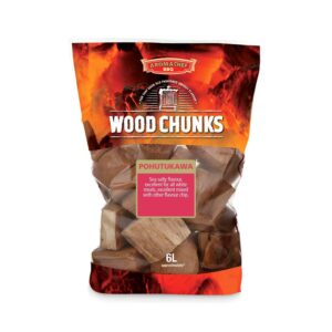 BBQ WOODCHUNK 6L    POHUTUKAWA AROMACHEF