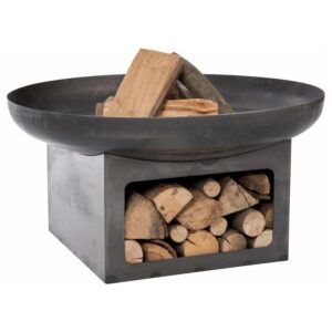 FIREBOWL WITH WOOD STORE 80CM BIG SMOKE