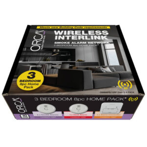 Orca Smoke Alarm 3 Bedroom Home Pack