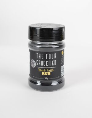 The Four Saucemen Black Truffle Rub MiniShaker100g