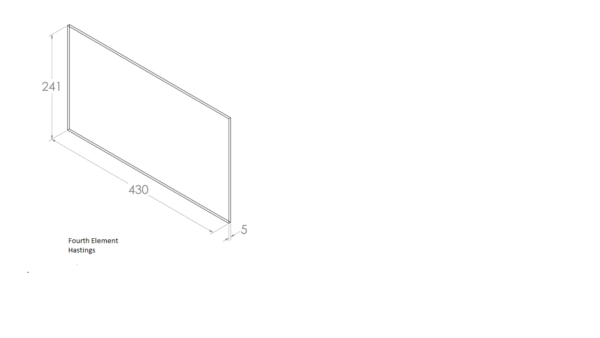 304177 Jayline FR300 Door Glass