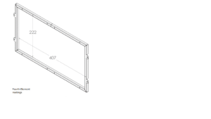 Jayline FR300 Glass Retainer