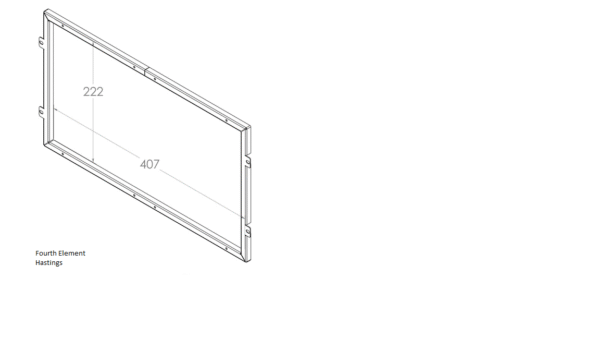 304392 glass Retainer FR300