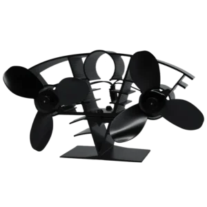 Valiant Dual Motor 3 Petal Blde Heat Powered Stove Fan Whirlwing