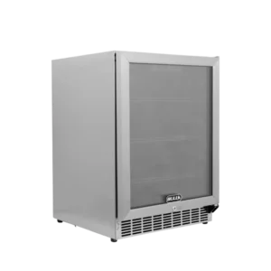 Bull 150L Outdoor Under Counter Glass Door Fridge