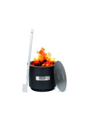 Metro Fire Pit 540C Black / Corten