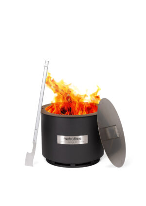 Metro Fire Pit 720C Black / Corten