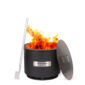 Metro Fire Pit 720c Black 290-0103